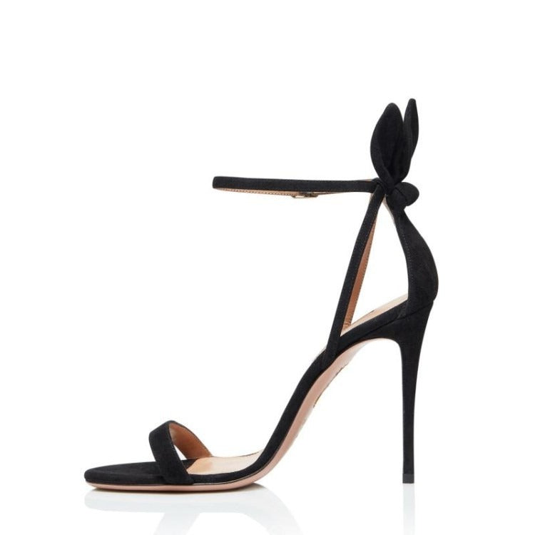 Thin Heeled Rabbit Ear Open Toe High Heels