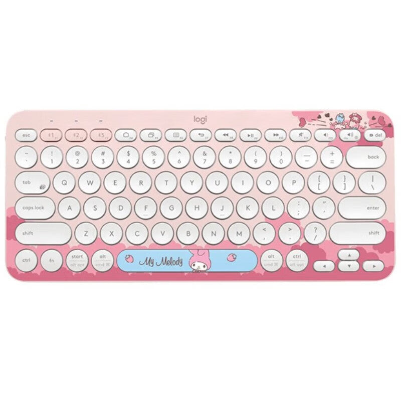 Logitech K380 Mini Bluetooth Wireless Keyboard Tablet Phone Pebble 2 + K390 Set