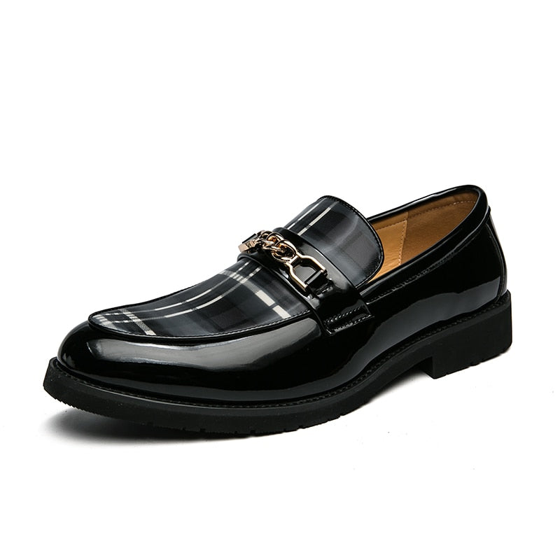 Italian Patent Leather Loafers