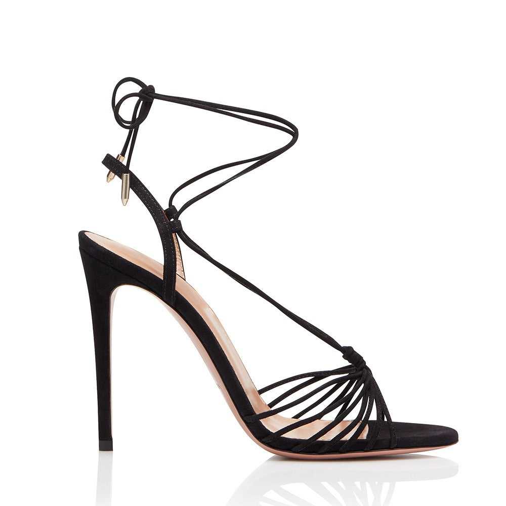 Strap Web Toe High Heels