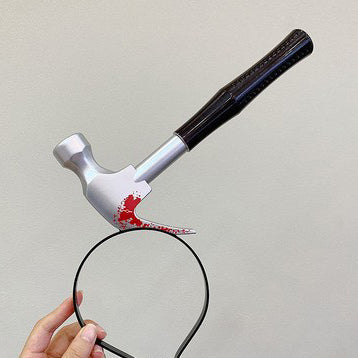 Halloween Hairpin Plastic Piercing Dish Head Buckle Cosplay Prop