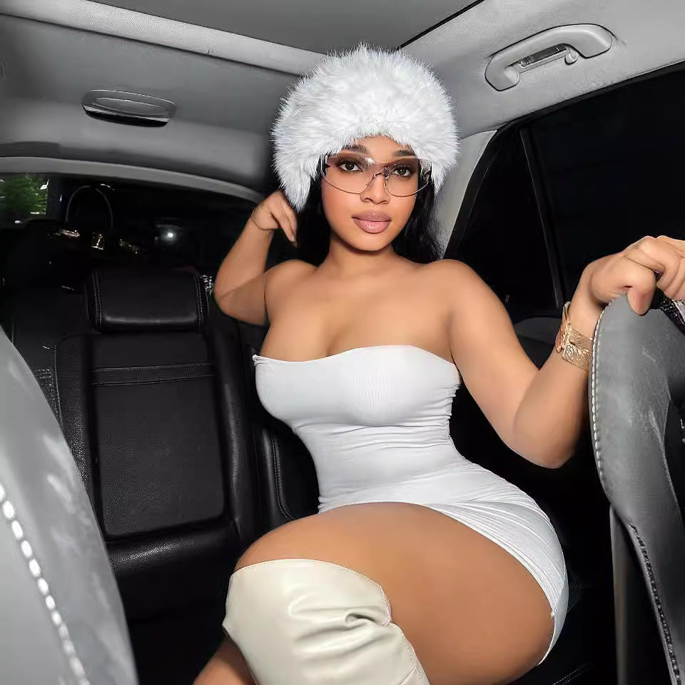 Slim Tube Top Dress