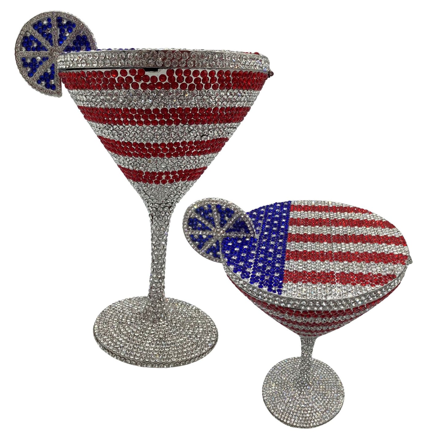 Cocktail Goblet Diamond Clutch