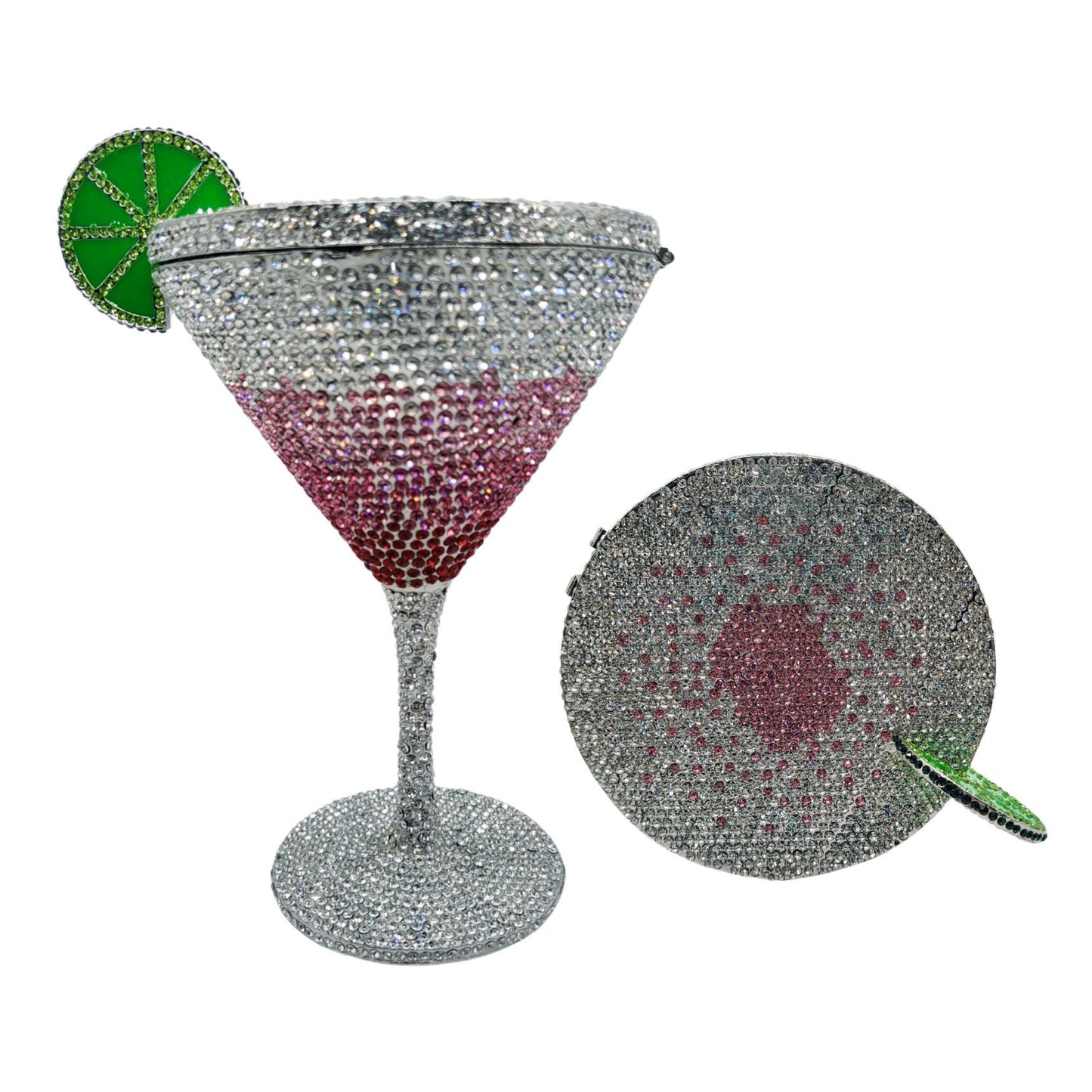 Cocktail Goblet Diamond Clutch