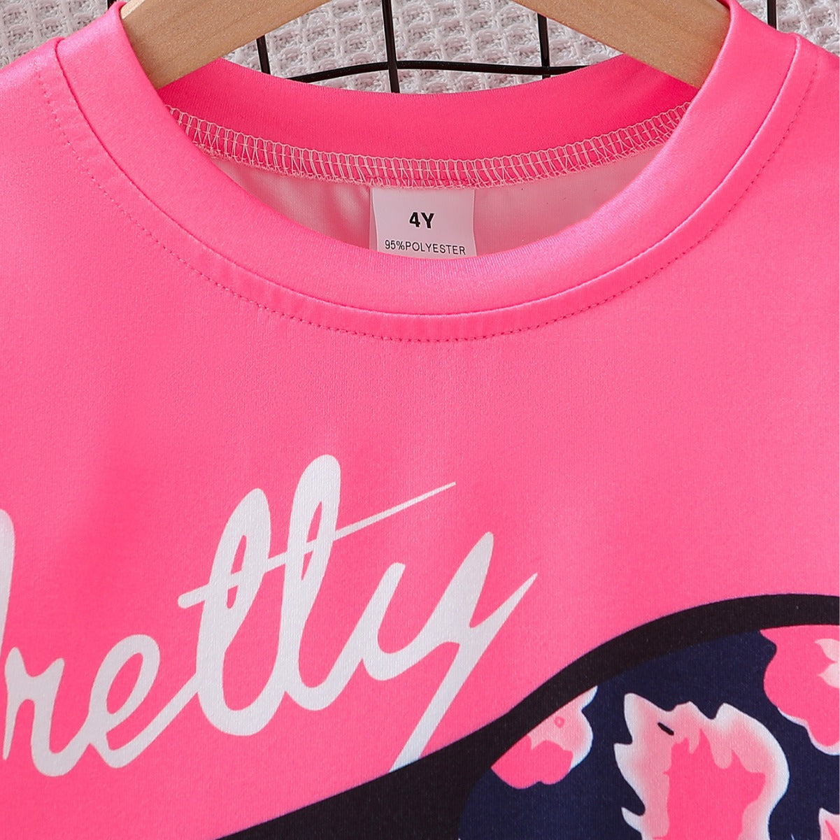 "Pretty and Smart" Short Sleeve Pants Set