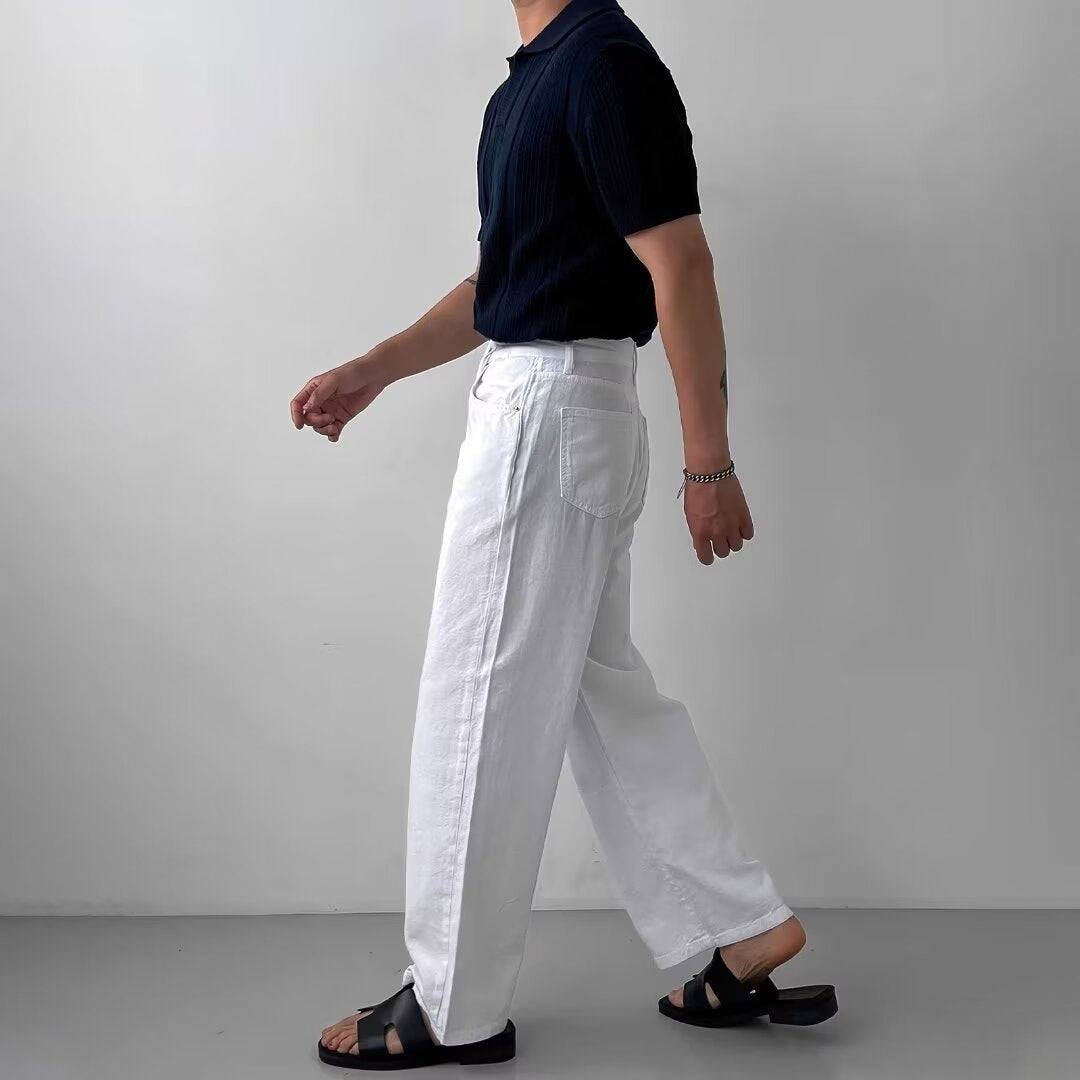 Short Sleeved V Neck Polo