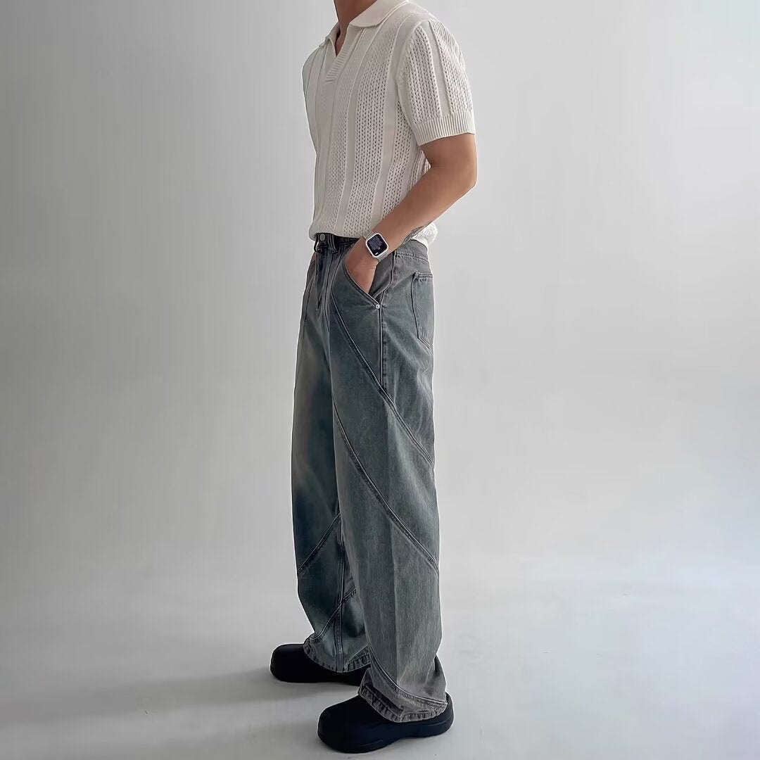 Short Sleeved V Neck Polo