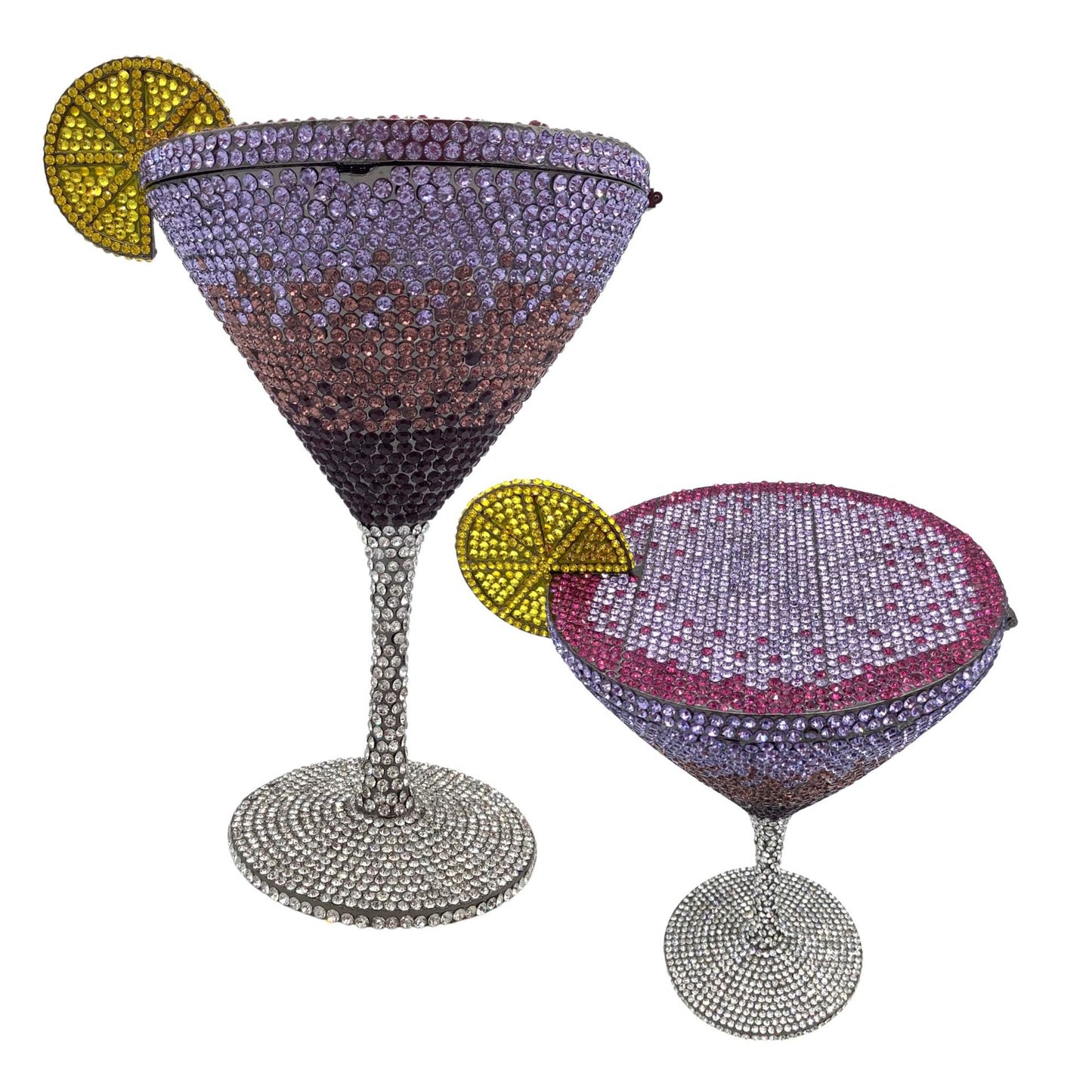 Cocktail Goblet Diamond Clutch