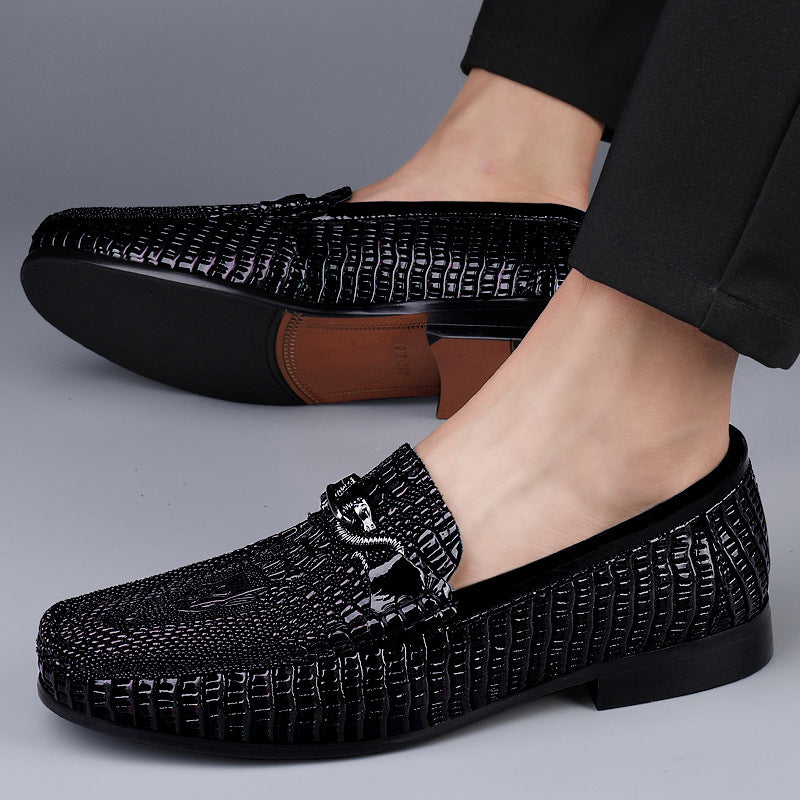 Gommino Cowhide Soft Bottom Leather Loafers