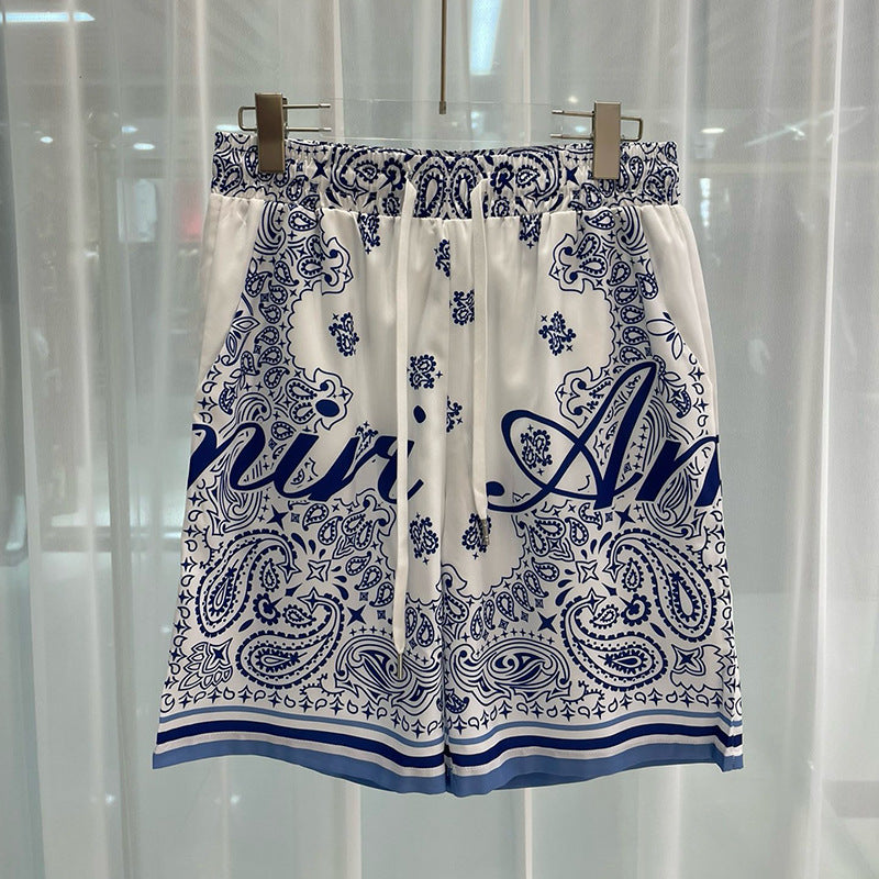 Button Down Shirt Shorts Set