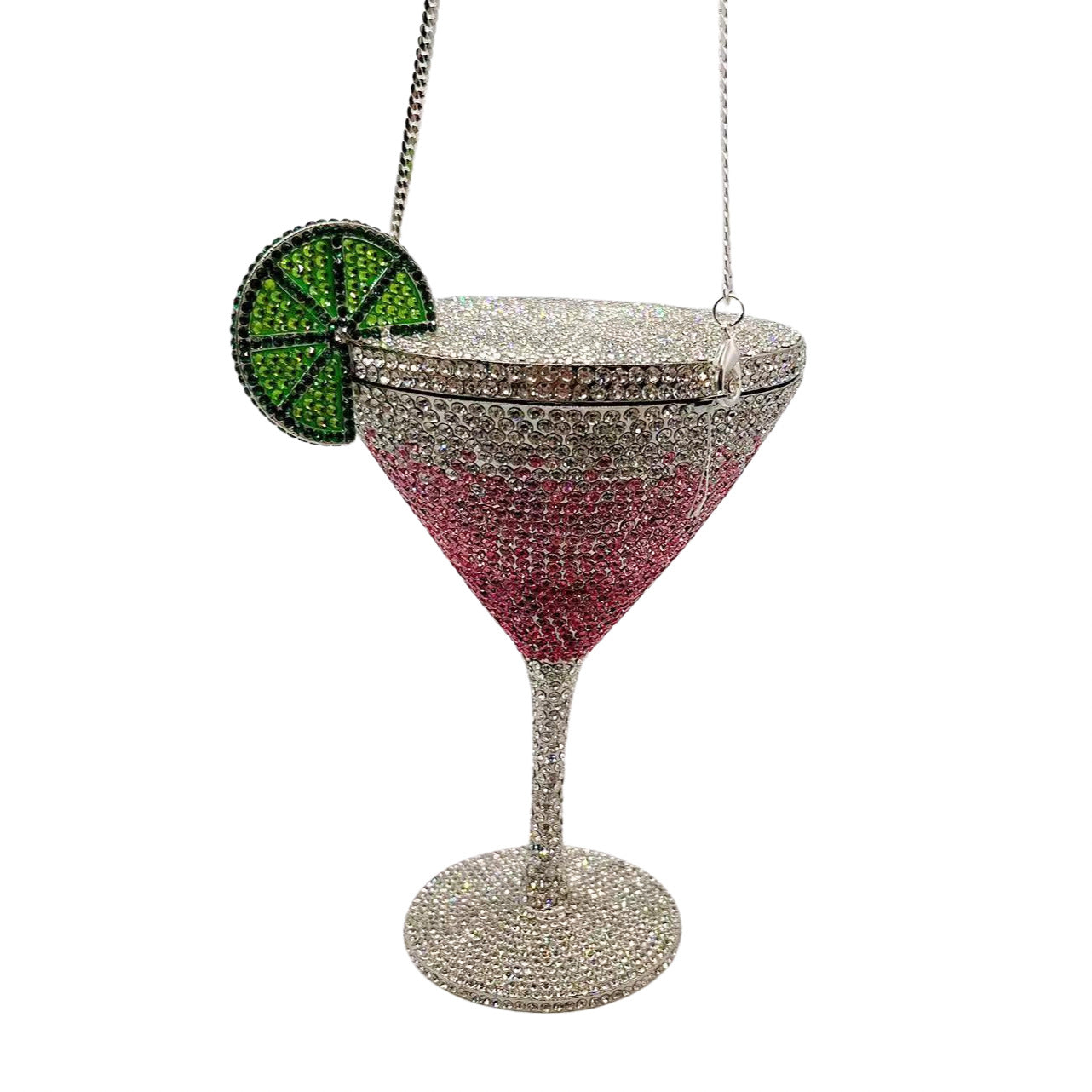 Cocktail Goblet Diamond Clutch