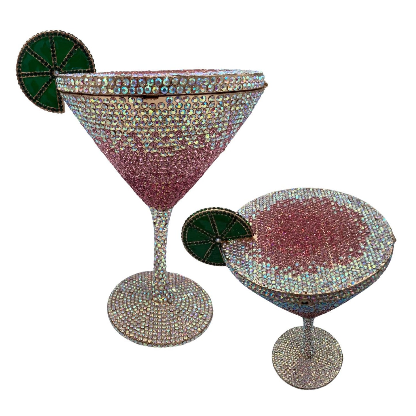 Cocktail Goblet Diamond Clutch