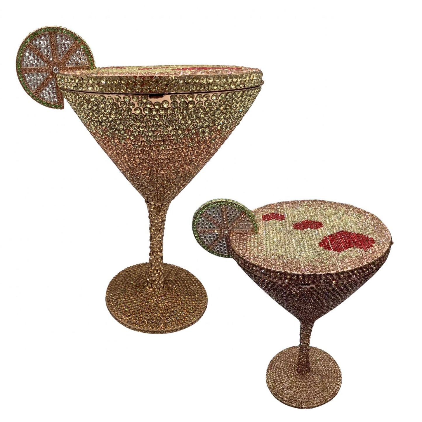 Cocktail Goblet Diamond Clutch