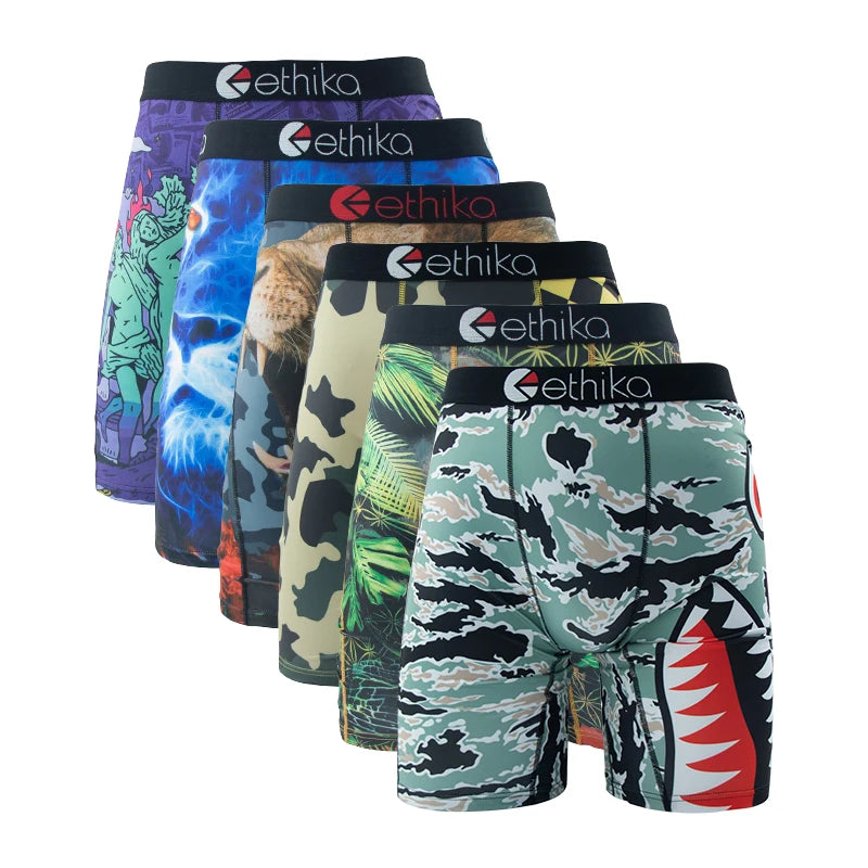 ETHIKA Breathable Boxer Briefs - 6Pcs
