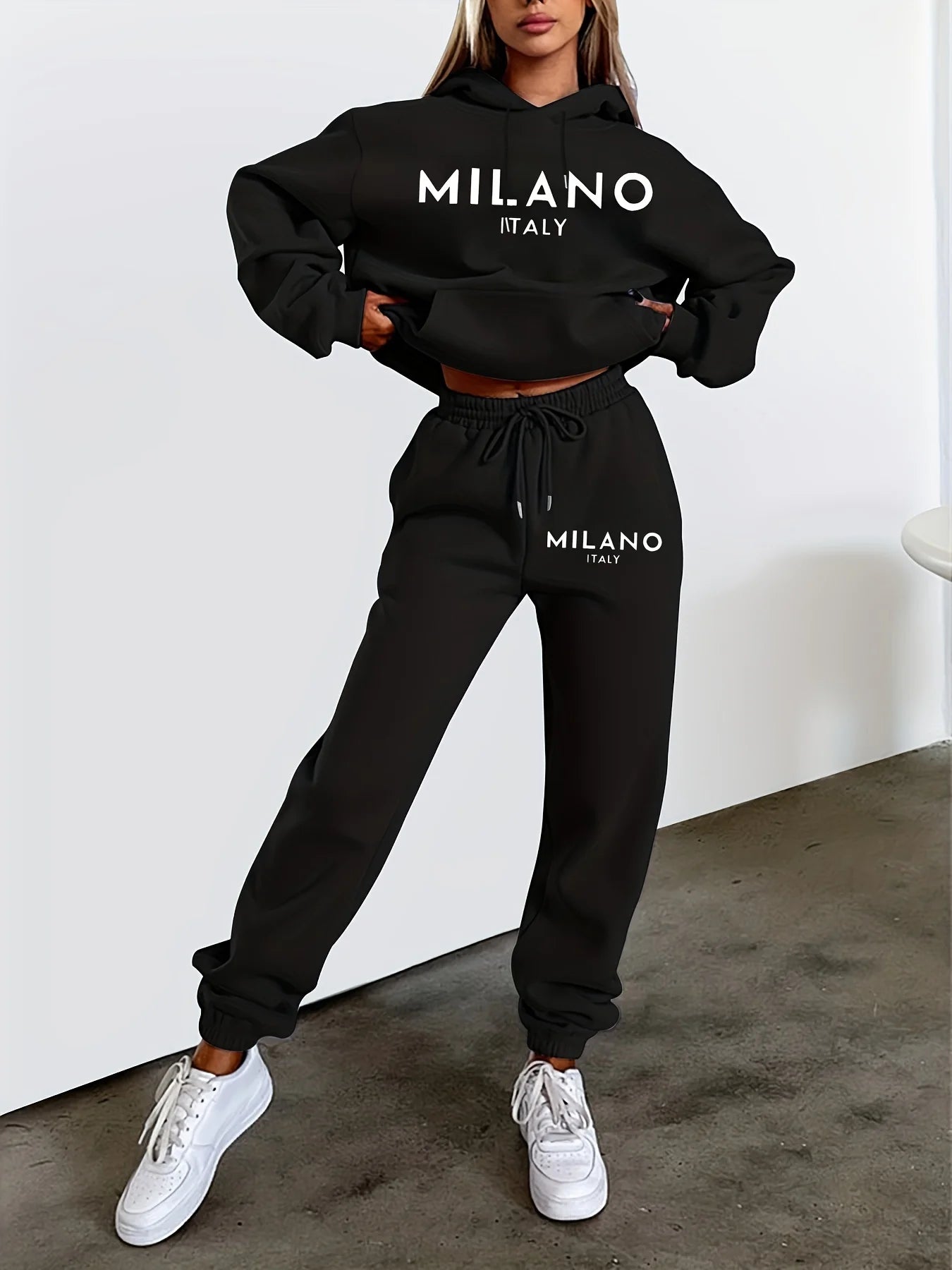 MILANO ITALY Hoodie+Sports Pants Set