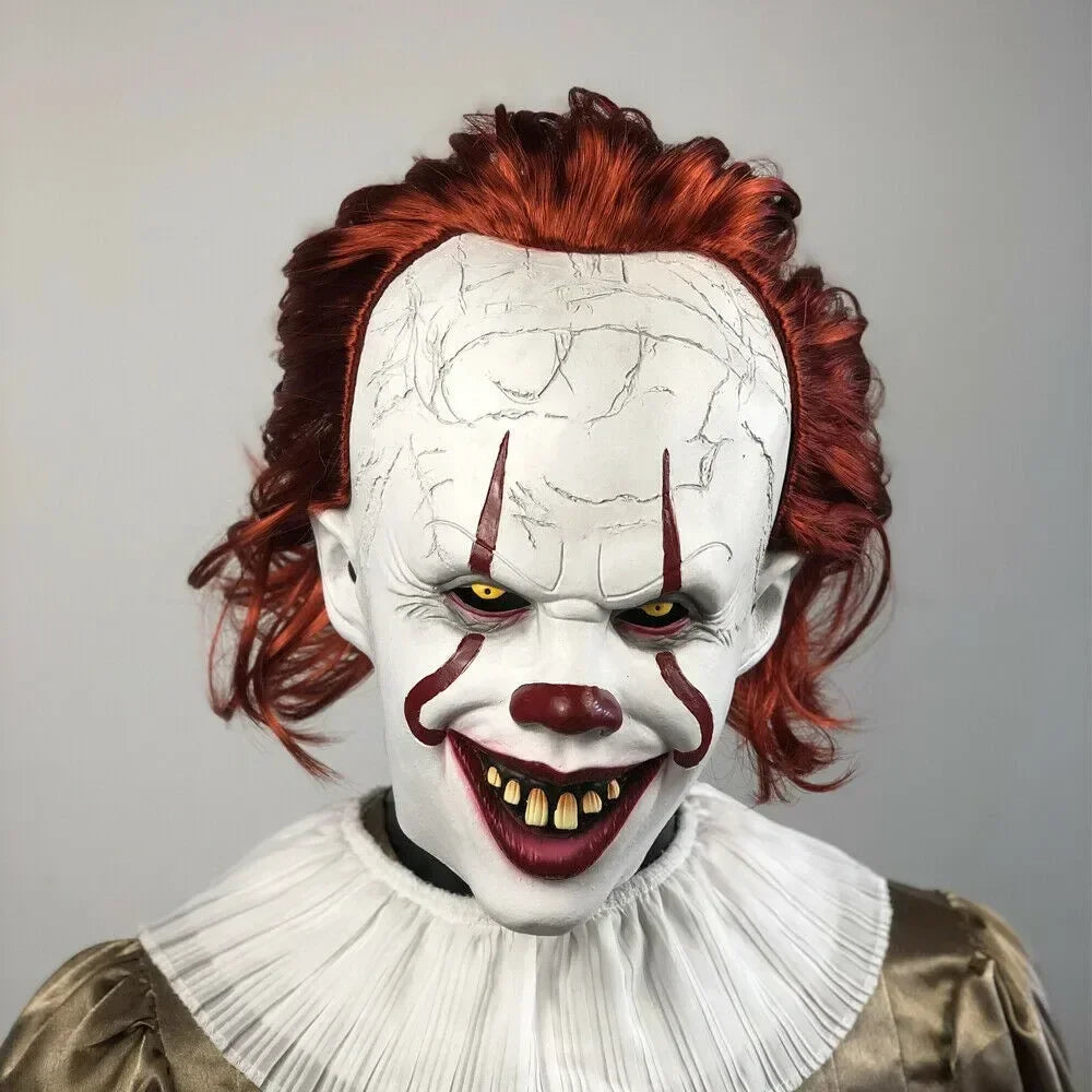 Stephen King's It Mask Pennywise Horror Clown Mask