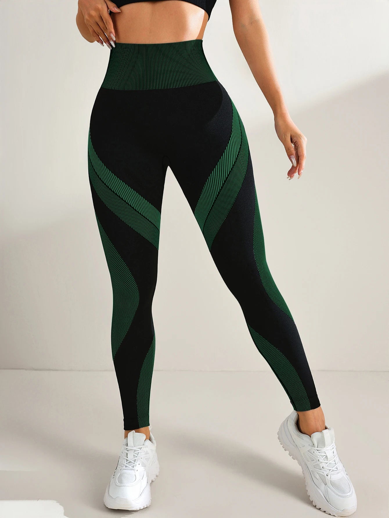 Seamless Yoga Tummy Control High Waist Leggings