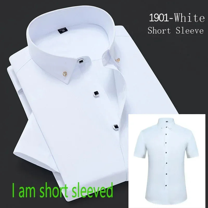 Slim-Fit High-Quality Button Down