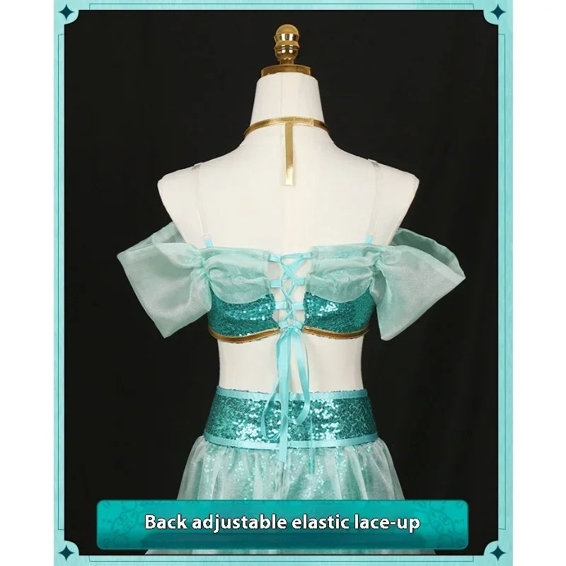 Carnival Jasmine Princess Dress Cosplay Costume