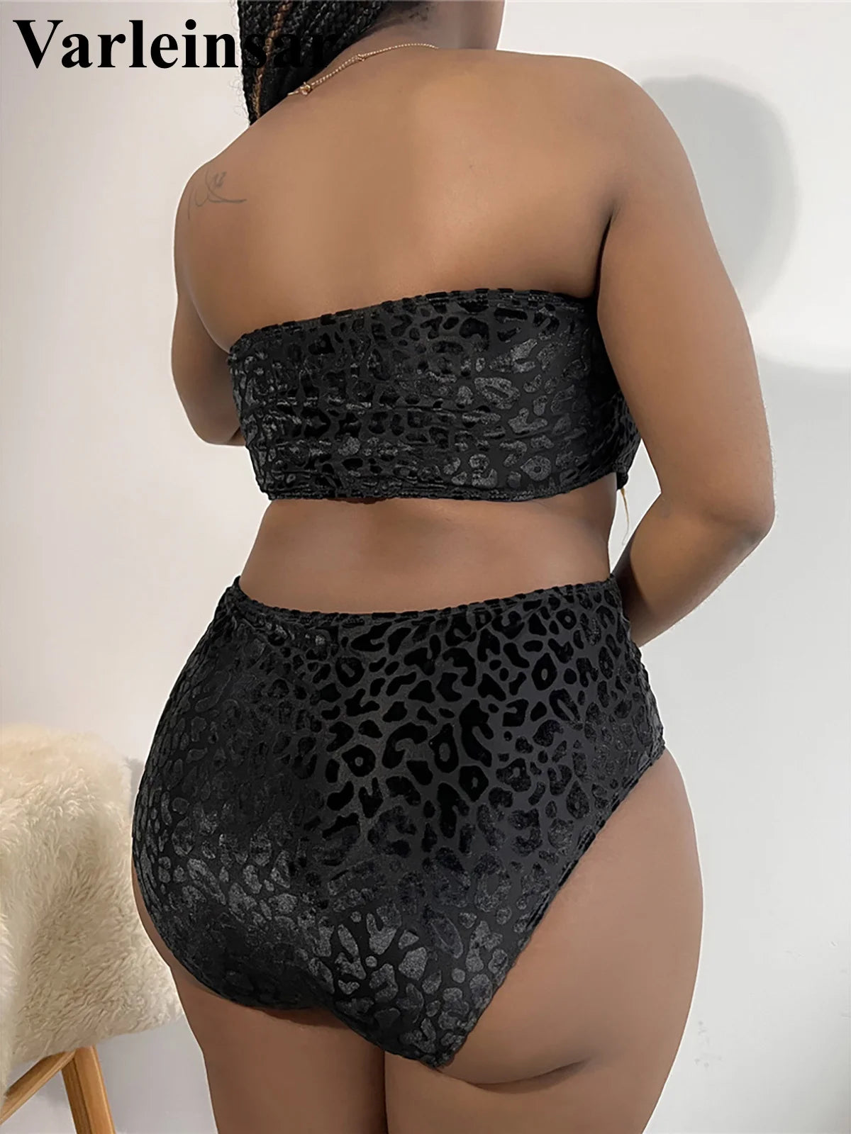 Leopard Two-Piece Bikini - Plus Size