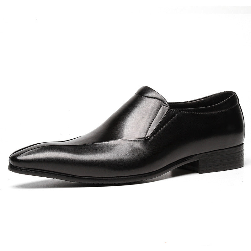 Genuine Leather Pointed Dress Shoes