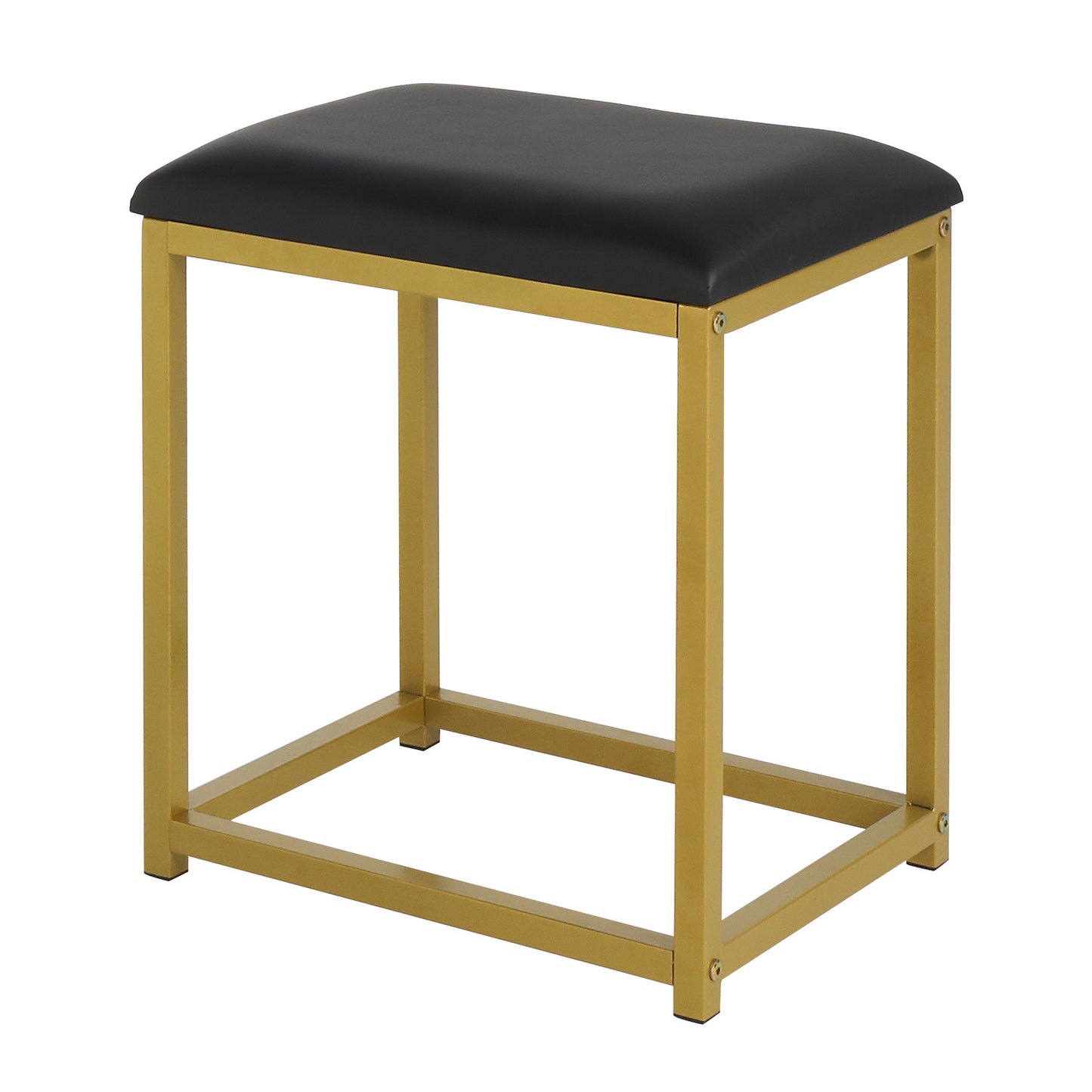 Three-tier Shelf Dressing Vanity Table Set