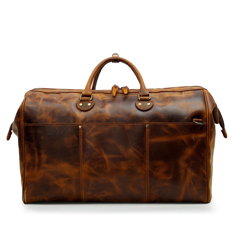 Genuine Leather Large Capacity Travel Bag