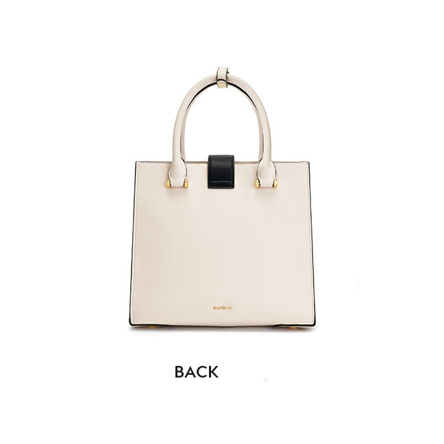 BAFELLI Cat Head Leather All-match HandBag