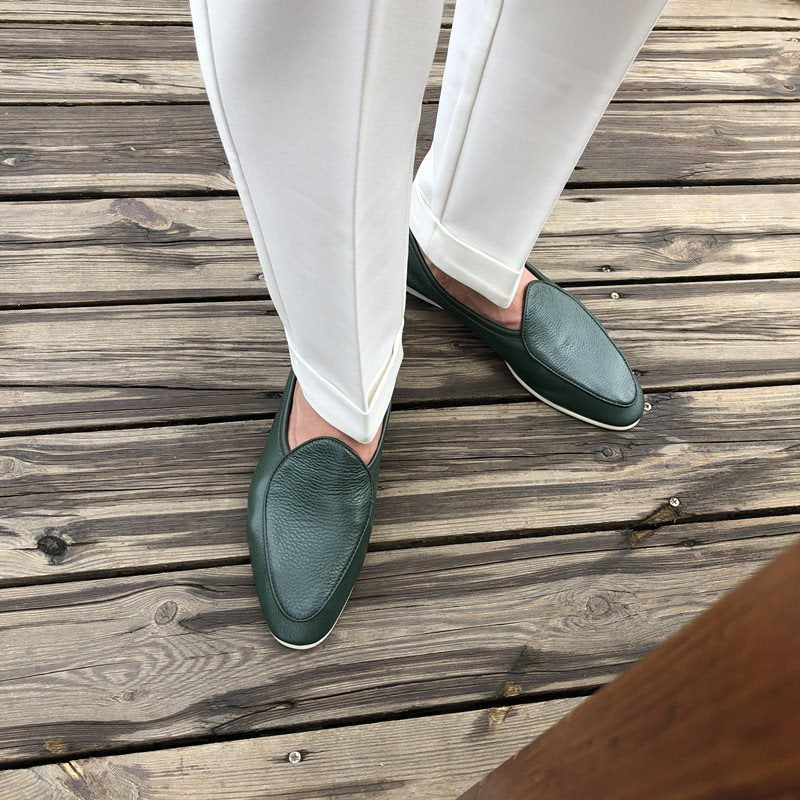 Gommino Leather British Style Loafers