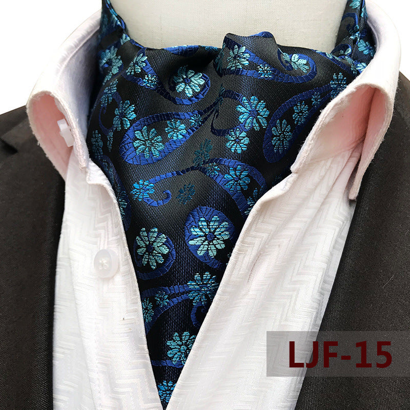 Jacquard Polyester British Scarf