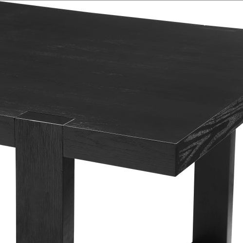Yves Wood Dining Table - 7 Piece Dining Set