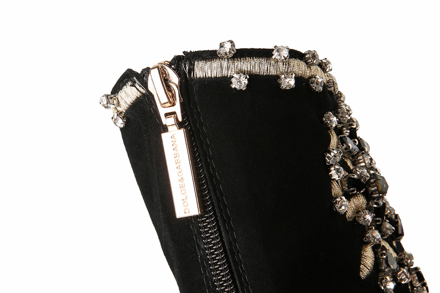 Beaded Embroidered Boots