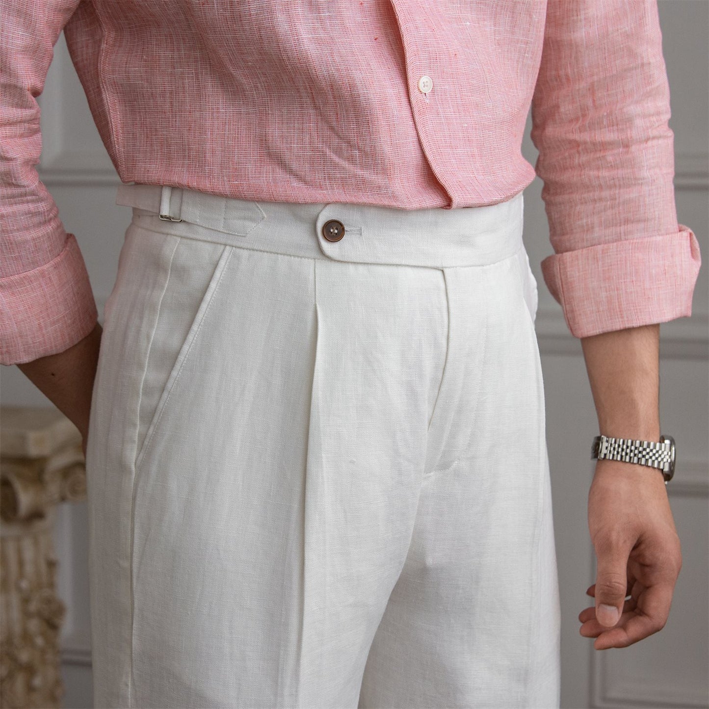 Linen Italian Pants