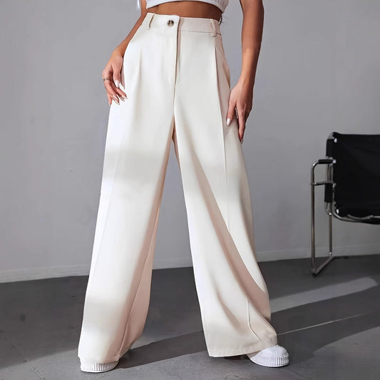 Flare Bottom Straight Leg Pants