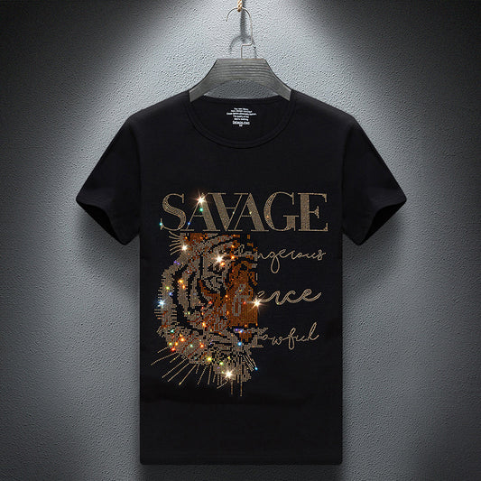 "Savage" Tiger Short Sleeve Tee
