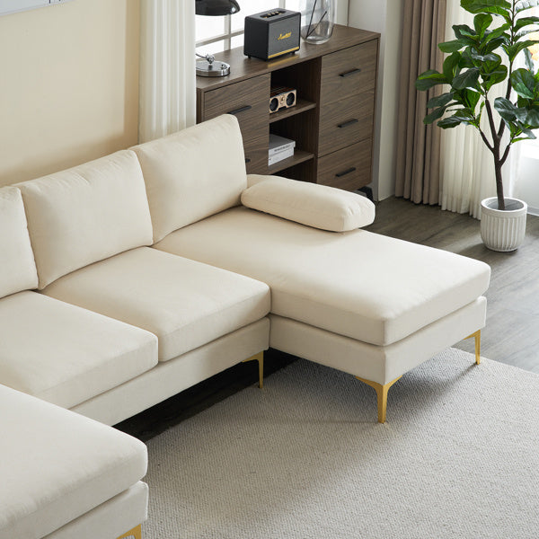 U Shaped 4-person Combination Sofa