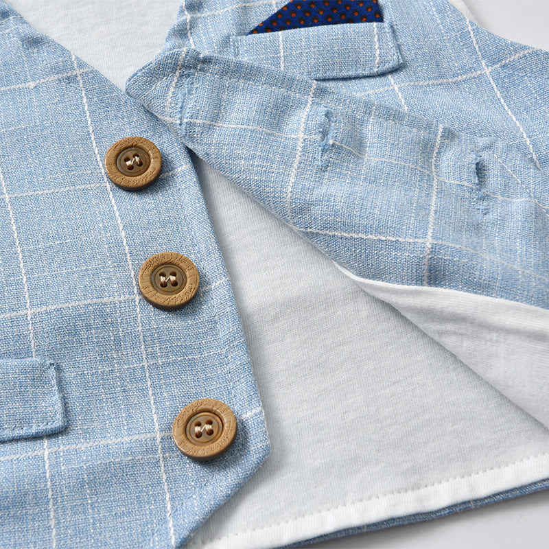 Bow Tie Two-Piece Single-Breasted Suit