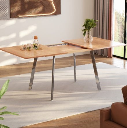 Fiberboard Minimalist Dining Table