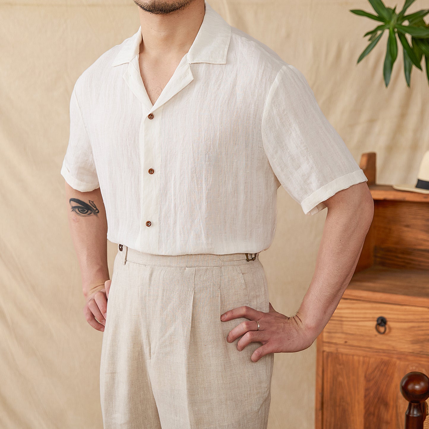 Casual Lightweight Vintage Button Down