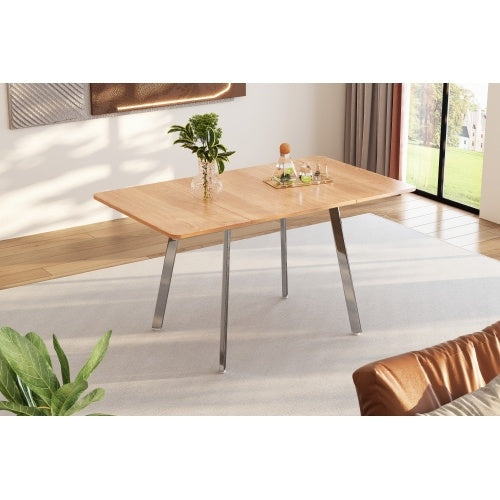 Fiberboard Minimalist Dining Table