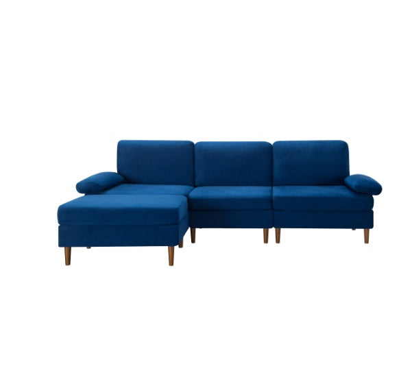 Modular Sectional Sofa - Blue