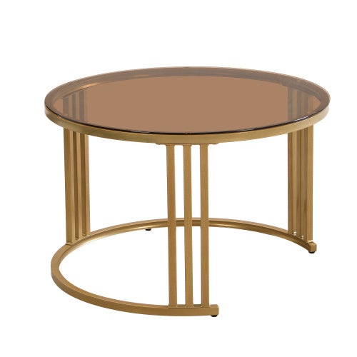 Fiberboard Dual Table Coffee Table