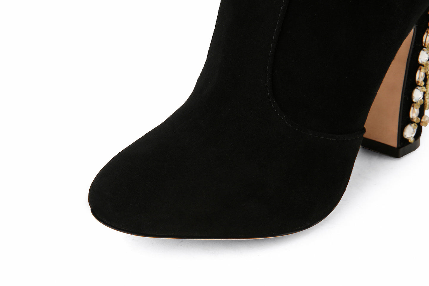 Beaded Embroidered Boots