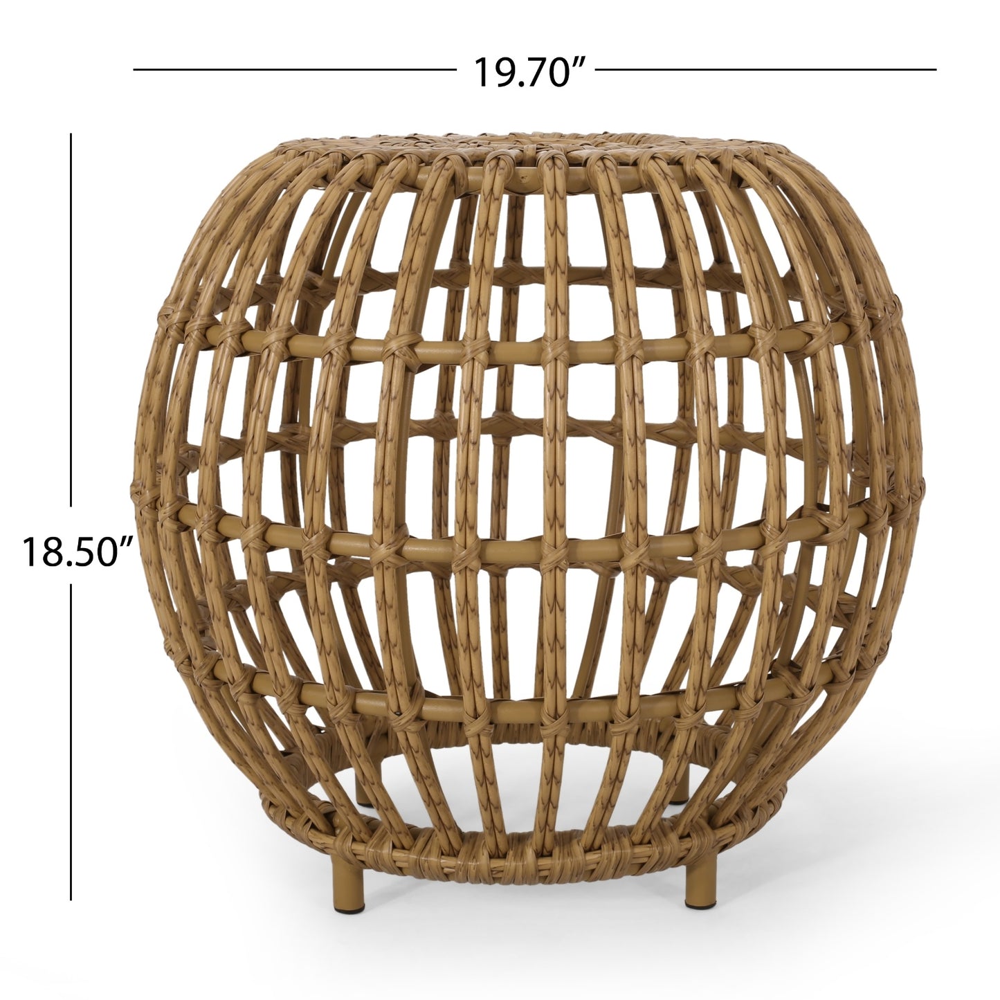 Ottawa Wicker Side Table