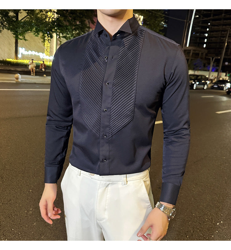 Slim-fit Wedding Formal Button Down