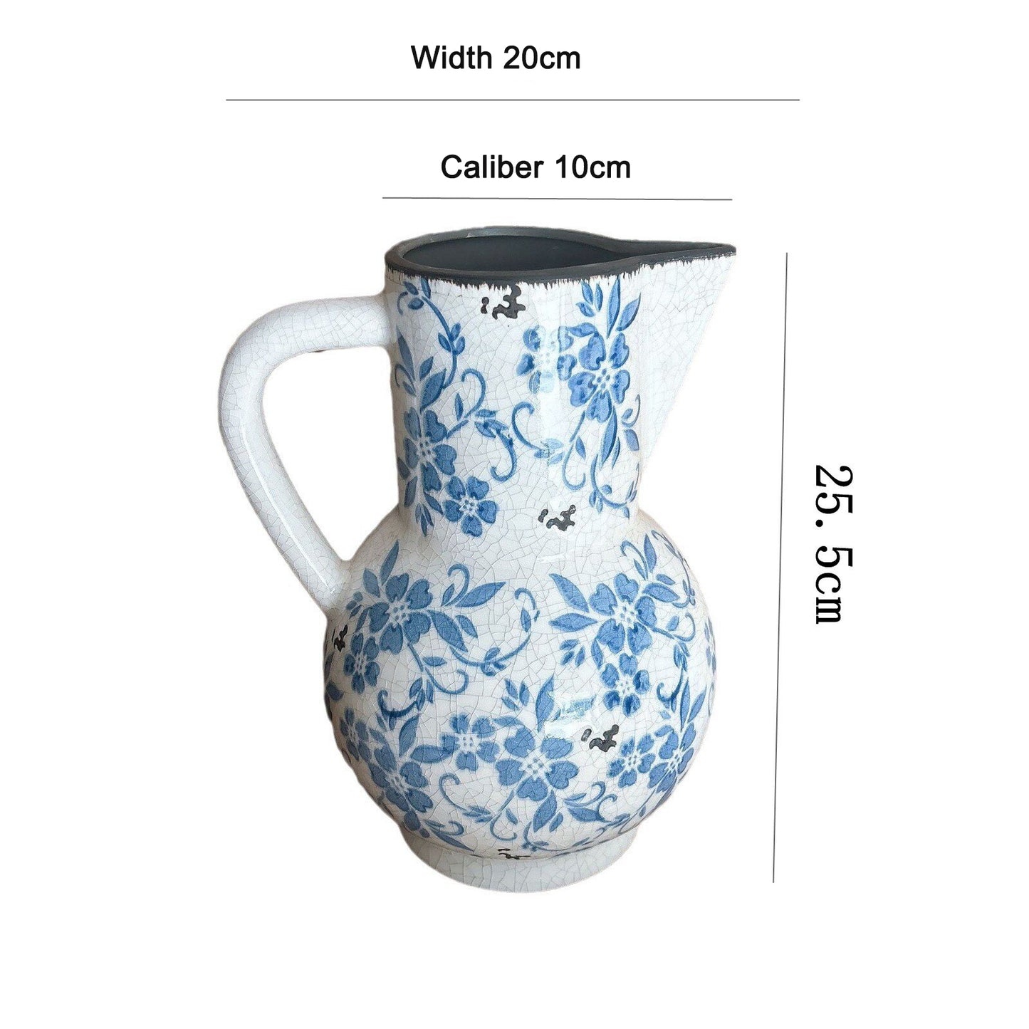 Blue and White Porcelain Ceramic Vase