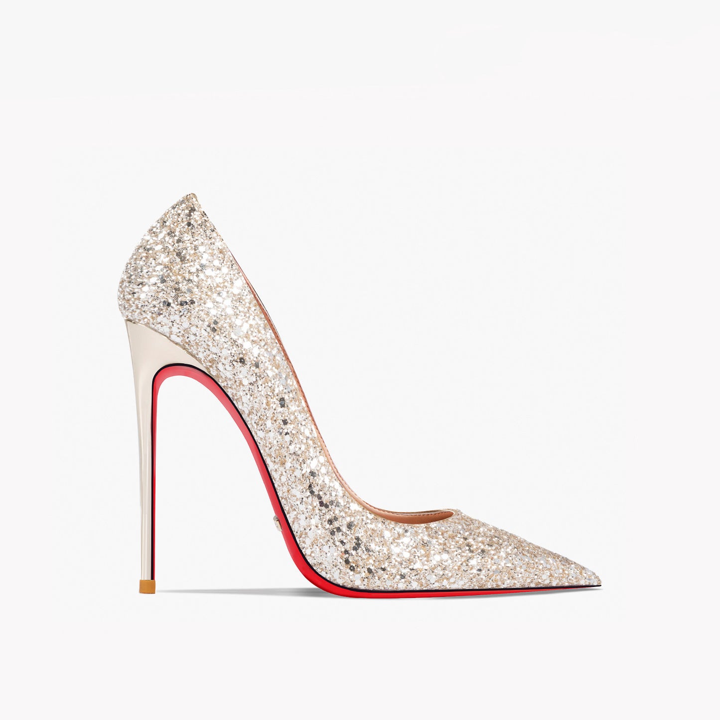 Sequins Pointed High Heels