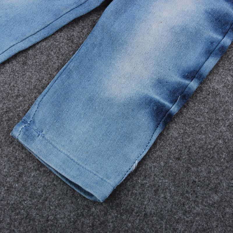 Casual Blazer + Jeans 3-Piece Outfit