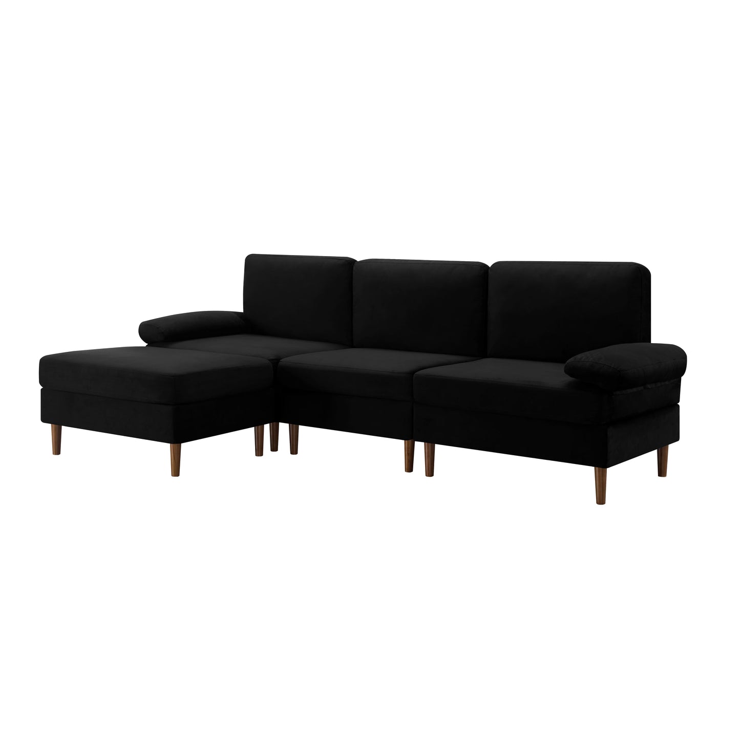 Modular Sectional Sofa - Black