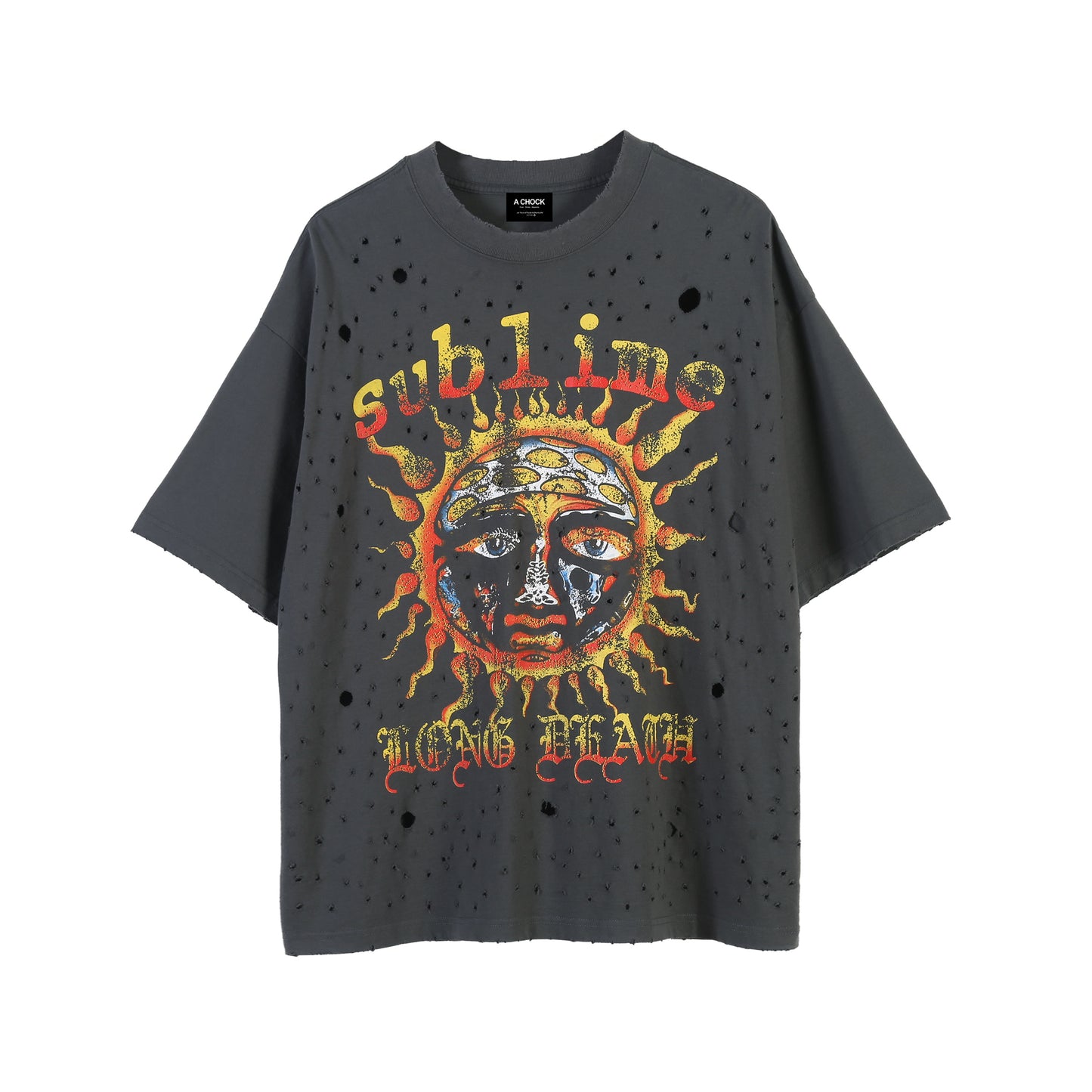 Sublime Long Death Short Sleeve Tide Tee